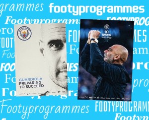Pep Guardiola’s First And Last Game Match Programmes Man City ,Sunderland/Villa for sale on Ebay