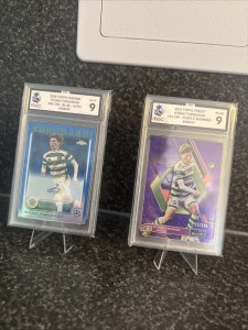 Kyogo Furuhashi Graded Numbered And Auto Cards, Celtic FC Topps Chrome, Finest for sale on Ebay