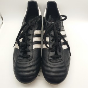 Adidas Football Boots Size 9.5 UK Copa Mundial Moulded Studs Black Leather H16 for sale on Ebay
