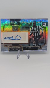 ⚽ ANDY COLE PRIZM AUTO PITCHSIDE NEWCASTLE UNITED Panini Select 22/23 ⚽ for sale on Ebay
