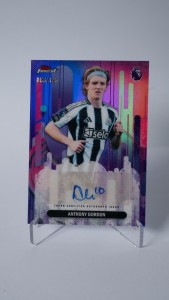 Anthony Gordon Newcastle United - Topps Finest Premier League 26 - Auto /125 for sale on Ebay