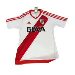 Adidas River Plate Home Shirt Years White Red BBVA UK M Pre-Owned Collectibles  for sale on Ebay