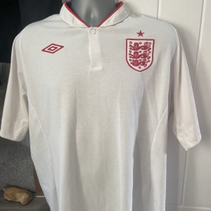 ENGLAND OFFICIAL FOOTBALL SHIRT HOME 2012 - 2013 SIZE XL 48 EXCELLENT WORLD CUP for sale on Ebay