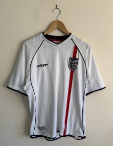 England 2002 Home Umbro Vintage Authentic Football Jersey Shirt Mens Large for sale on Ebay