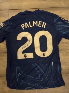 Cole Palmer 24/45 Home Signed Shirt with COA for sale on Ebay