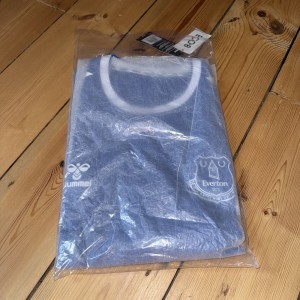 Everton Home Shirt Short Sleeve Jersey Football Shirt Soccer 2XL Hummel for sale on Ebay