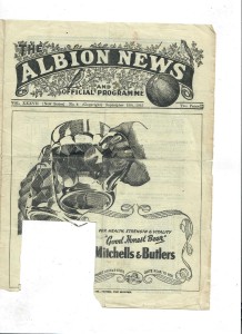 West Bromwich Albion v Birmingham City - 15/09/1945 for sale on Ebay