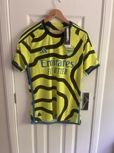 Authentic Arsenal 23/24 Away Shirt – Ødegaard #8 – Medium – Adidas Authentic for sale on Ebay
