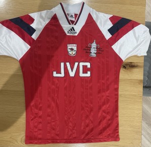 Arsenal Vintage Shirt 92-93 Season Fa Cup Winners Shirt for sale on Ebay