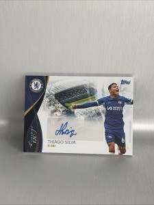 Thiago Silva 1/10 Topps Chelsea Lineage 120 anniversary for sale on Ebay