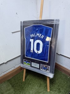 Framed football shirt. Cole Palmer Signed Chelsea Shirt With COA for sale on Ebay
