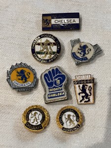 8 X Vintage CHELSEA FC Enamel Badges. Good Condition. for sale on Ebay