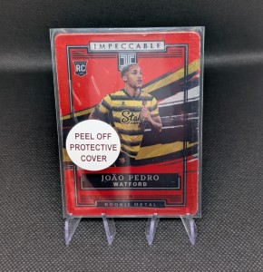 Panini 2021-22 Impeccable Premier League Rookie Metal João Pedro Watford 3/13 for sale on Ebay