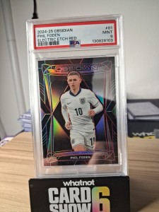 Phil Foden /12 Psa 9 Panini Obsidian England / Manchester City for sale on Ebay