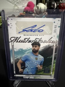 Josko Gvardiol Panini Masterstrokes Auto Card No /49 Manchester City Rare for sale on Ebay
