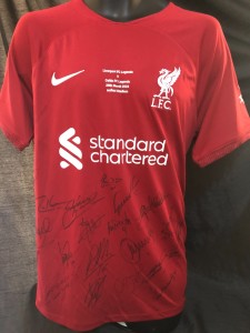 Legends 2023 Squad Signed Shirts by LFC Legends & Celtic Legends for sale on Ebay