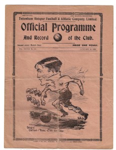 TOTTENHAM HOTSPUR v SHEFFIELD UNITED 1935-6 for sale on Ebay