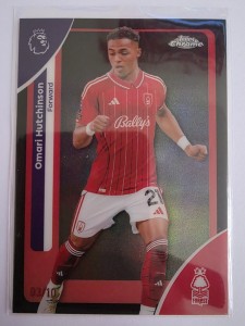 2026 Topps Chrome Premier League Omari Hutchinson /10 #Nottingham Forest for sale on Ebay