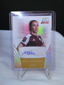 2026 Panini WSL Eternity - Gold /5 Auto - Missy Bo Kearns #AUT-02 - Aston Villa for sale on Ebay