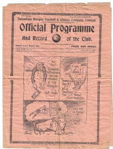 TOTTENHAM HOTSPUR v CHESTERFIELD 1937-8 for sale on Ebay
