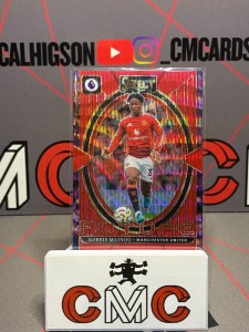 2024-25 panini select Kobbie Mainoo future red wave /49 Manchester United for sale on Ebay
