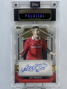 Lee Sharpe Auto - 03/15 - Manchester United Palatial - Premier League - 2025-26 for sale on Ebay