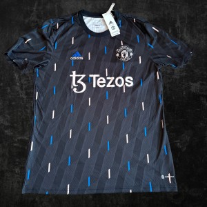 adidas Manchester United Player Issue Pre Match Shirt - Large for sale on Ebay