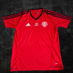 adidas Manchester United Player Issue Training Shirt - Large CL for sale on Ebay