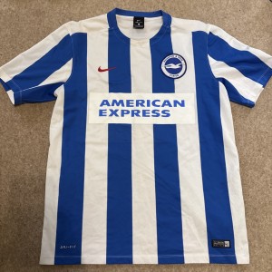 Brighton & Hove Albion 2014/2015/2016 Home Football Shirt Large for sale on Ebay