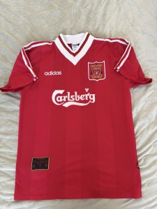 AUTHENTIC Liverpool 1995 1996 95/96 Home Football Shirt Adidas Large for sale on Ebay