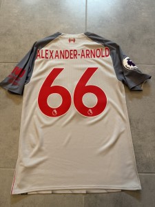 Liverpool 2018 2019 New Balance Grey Elite 3rd Shirt - MATCH PLAYER ISSUE / WORN for sale on Ebay