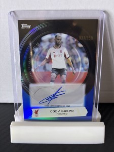 Cody Gakpo Auto /150 Topps Focus Liverpool 2026 for sale on Ebay