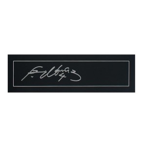 Rafael Marquez Signed Black Plaque COA (eBay Live 5/27) for sale on Ebay