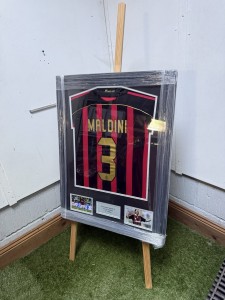 Paolo Maldini Signed And Framed Ac Milan Home Shirt  With COA for sale on Ebay