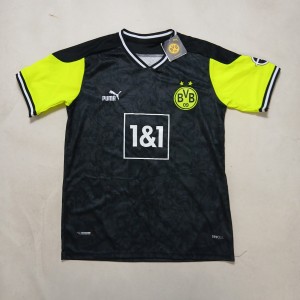 BORUSSIA DORTMUND 20/21 PUMA NEON AWAY T SHIRT JERSEY M for sale on Ebay