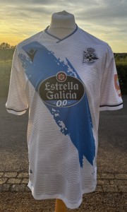 Deportivo La Coruna Macron Away Football Shirt Size XL  2020/21 for sale on Ebay