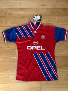 Unused Bayern Munich Adidas Home Football Shirt 1993/95 Adults for sale on Ebay