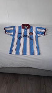 Rare Vintage Hearts Away Shirt | 1995-96 Pony | Size Medium | HMFC Retro for sale on Ebay