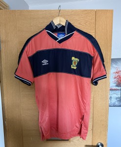 Scotland 1999 Away Shirt Adult Size Medium for sale on Ebay