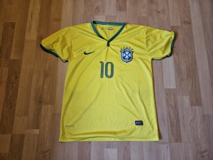 Brazil Nike Neymar Home Shirt Medium for sale on Ebay