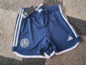2023-24 Adidas Scotland Women's Football Away Change Shorts (S)-new with tags for sale on Ebay
