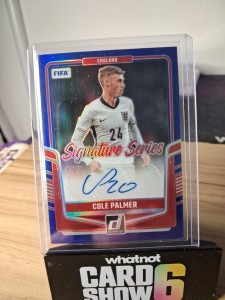 Cole Palmer Signature Series Auto /99 Panini Donruss England / Chelsea for sale on Ebay