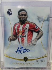 2016 Topps Premier Gold - Moments Autographs Jermain Defoe /100 - Sunderland for sale on Ebay