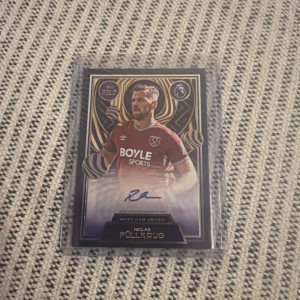 Topps Gold Premier League 2025-26 Niclas Fullkrug West Ham Utd Autograph for sale on Ebay