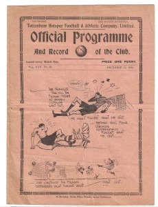 TOTTENHAM HOTSPUR v WEST HAM UNITED Division Two 1932-3 for sale on Ebay