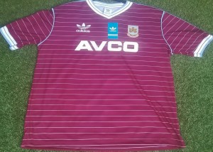 adidas West Ham United Home Shirt Claret Short Sleeves  large for sale on Ebay