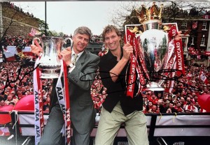 Tony Adams & Arsene Wenger Hand Signed Arsenal 12x8 Photo + Certified COA for sale on Ebay