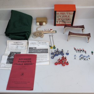 Vintage 1950s Subbuteo Table Soccer Set Table Football  for sale on Ebay
