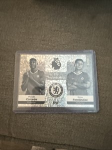Topps Premier League Chelsea Moises Caicedo Embolo Fernandez Pro Partnership /75 for sale on Ebay