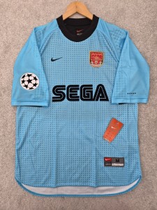 BNWT Original Nike Template Arsenal 2000/2001/2002 Goalkeeper Football Shirt for sale on Ebay
